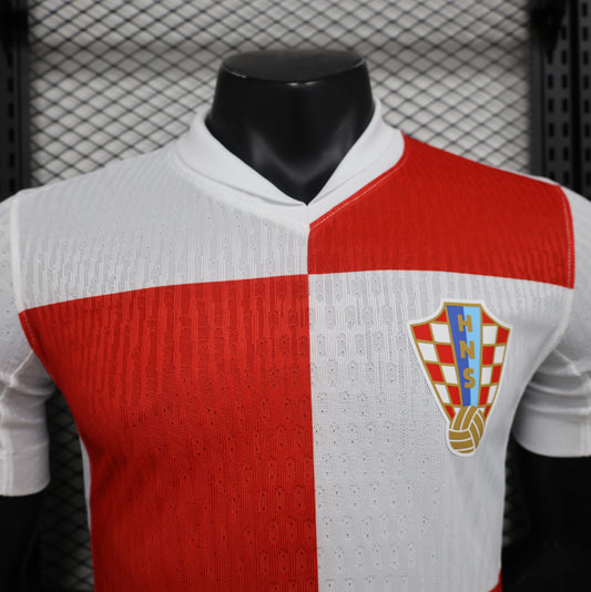 Croatie – Maillot Domicile – 2024/2025 – Version Player
