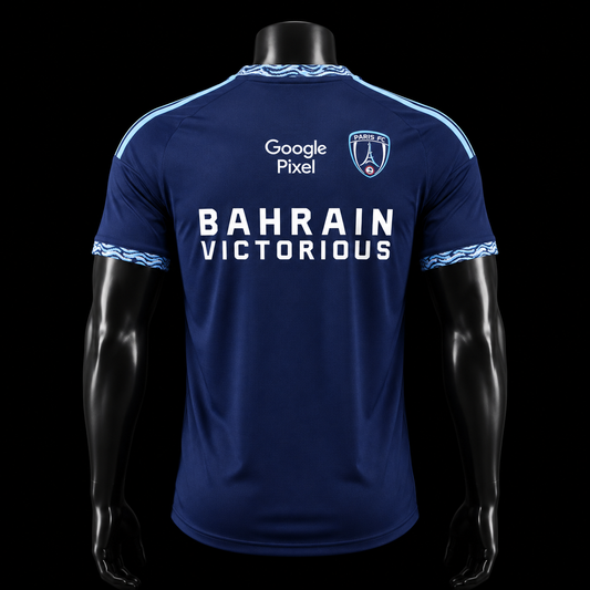 Paris FC maillot domicile 2026/2027 version Player vue de dos