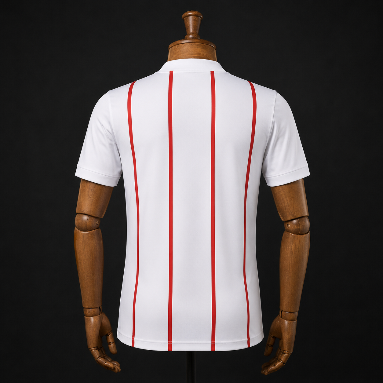 SC Freiburg maillot blanc rouge version Fan dos
