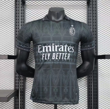 AC Milan – Maillot Concept Premium Noir – 2023/2024 – Version Fan