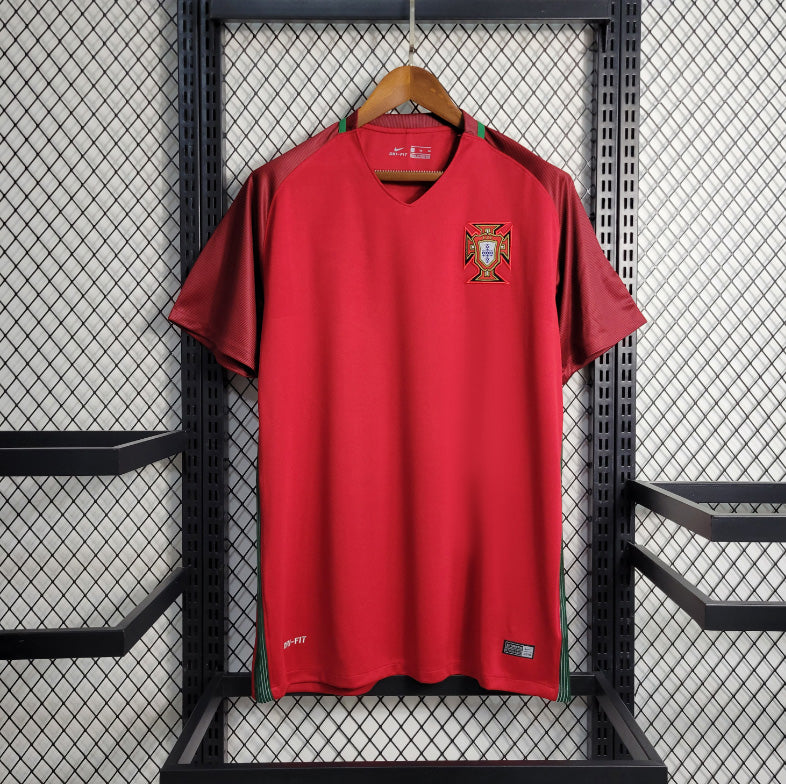 Portugal – Maillot Domicile Rétro – 2016 – Version Fan