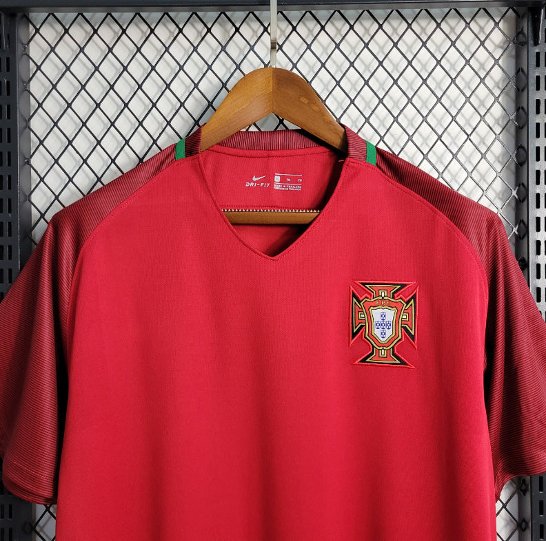Portugal – Maillot Domicile Rétro – 2016 – Version Fan