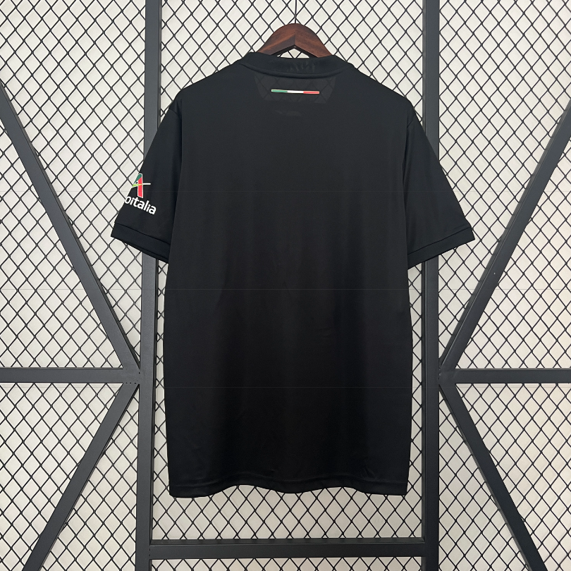 Lazio Rome – Maillot Extérieur Noir – 2024/2025 – Version Fan