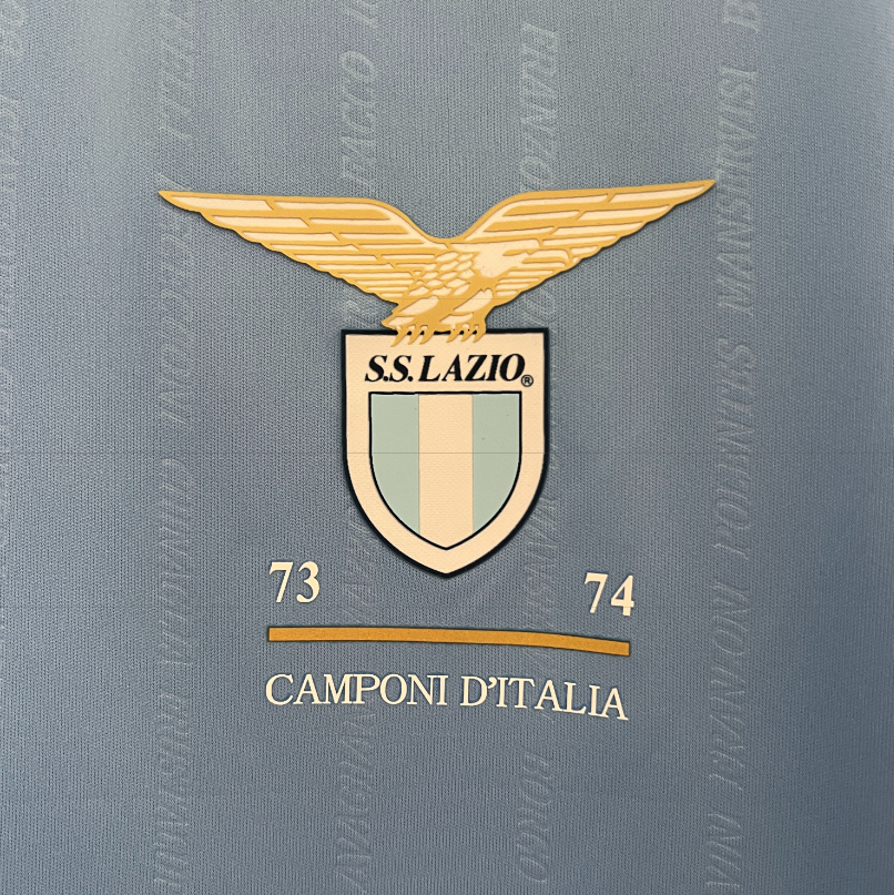 Lazio Rome – Maillot Domicile Bleu Ciel – 2024/2025 – Version Fan
