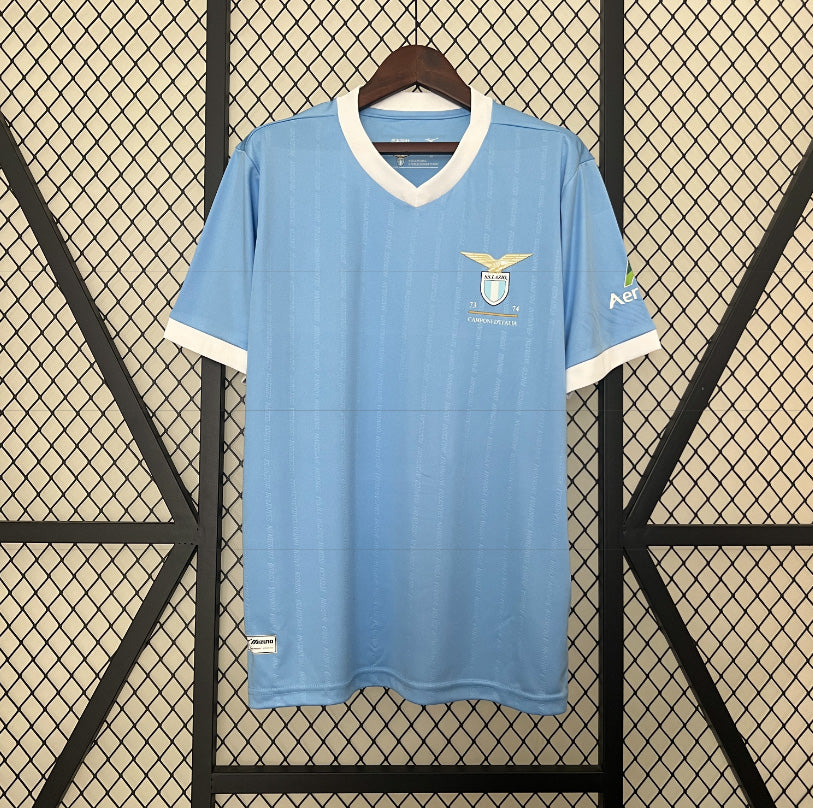Lazio Rome – Maillot Domicile Bleu Ciel – 2024/2025 – Version Fan