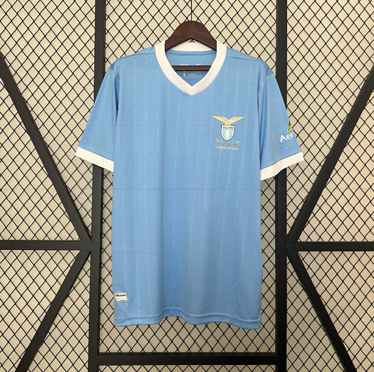 Lazio Rome – Maillot Domicile Bleu Ciel – 2024/2025 – Version Fan