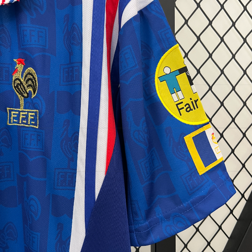 France – Maillot Domicile – 1988 – Version Fan