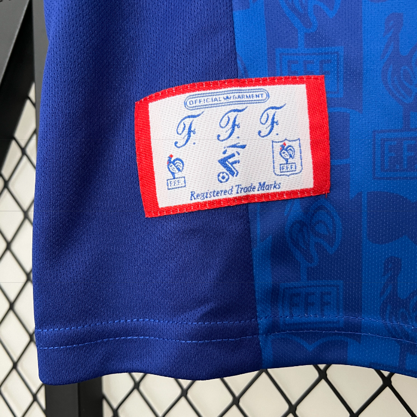 France – Maillot Domicile – 1988 – Version Fan