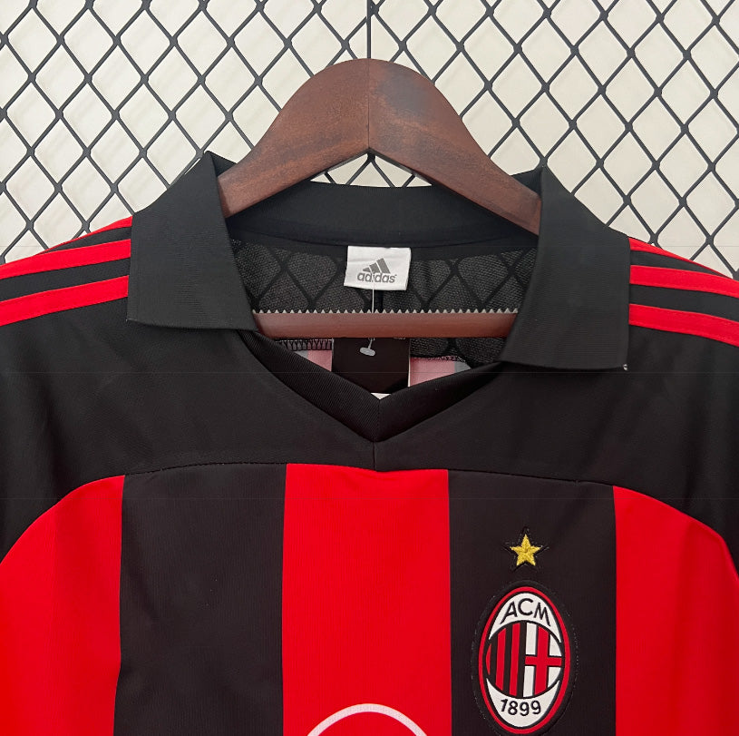 AC Milan – Maillot Domicile – 2003/2004 – Version Fan