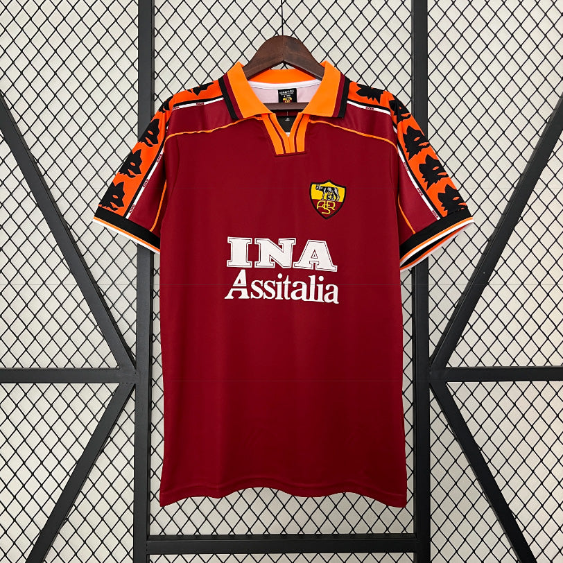 AS Roma – Maillot Domicile Rétro – 2000/2001 – Version Fan