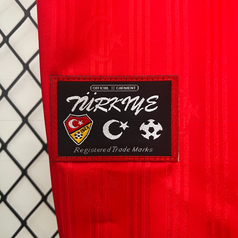 Turquie – Maillot Domicile Rétro – 1996 – Version Fan