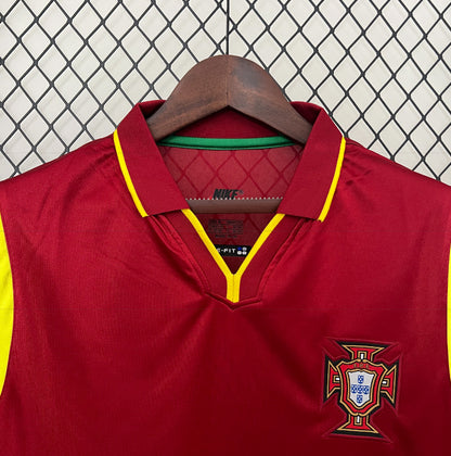 Portugal – Maillot Domicile Rétro – 2004 – Version Fan
