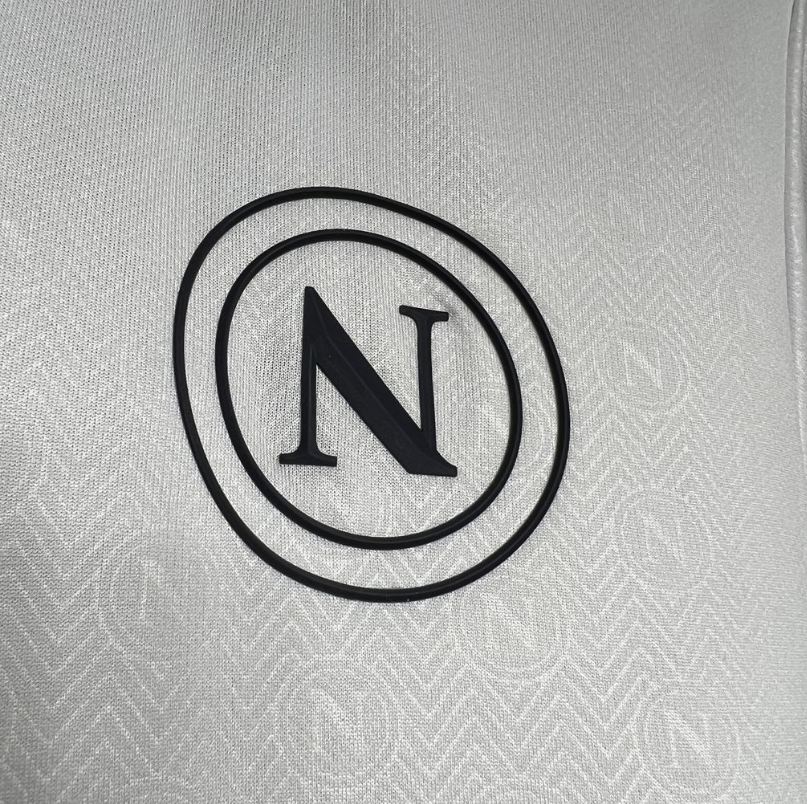 SSC Napoli – Maillot Extérieur Blanc – 2024/2025 – Version Fan