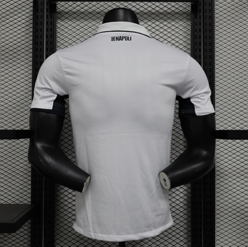 SSC Napoli – Maillot Extérieur Blanc – 2024/2025 – Version Player