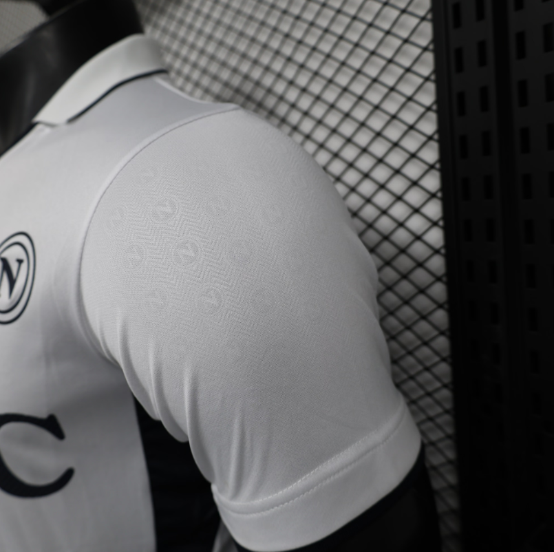 SSC Napoli – Maillot Extérieur Blanc – 2024/2025 – Version Player