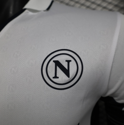SSC Napoli – Maillot Extérieur Blanc – 2024/2025 – Version Player