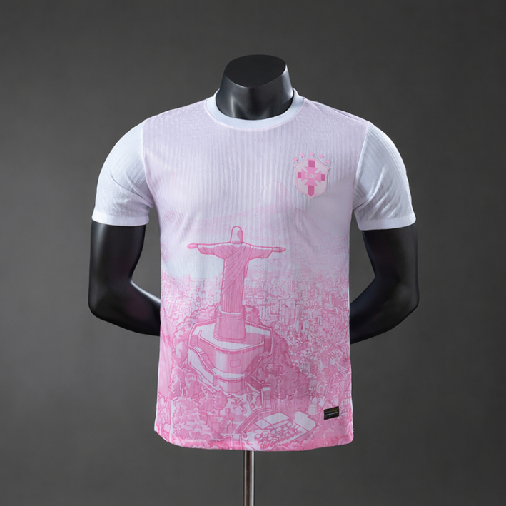 Brésil – Maillot Concept Rose – 2025/2026 – Version Fan