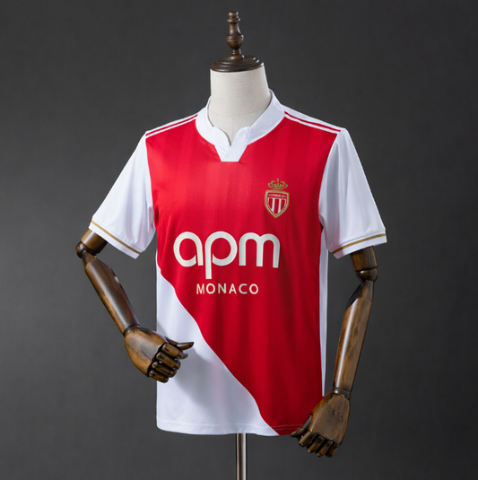 AS Monaco – Maillot Domicile – 2025/2026 – Version Fan