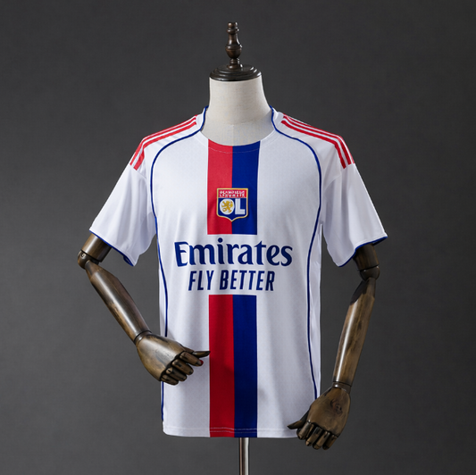 Olympique Lyonnais – Maillot Domicile – 2025/2026 – Version Fan