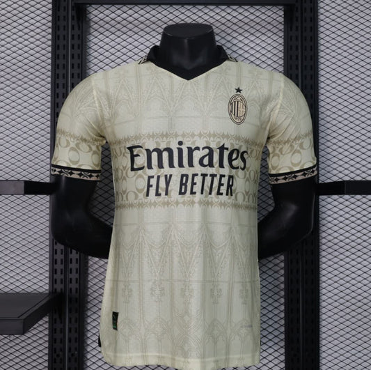 AC Milan – Maillot Extérieur Beige – 2023/2024 – Version Fan