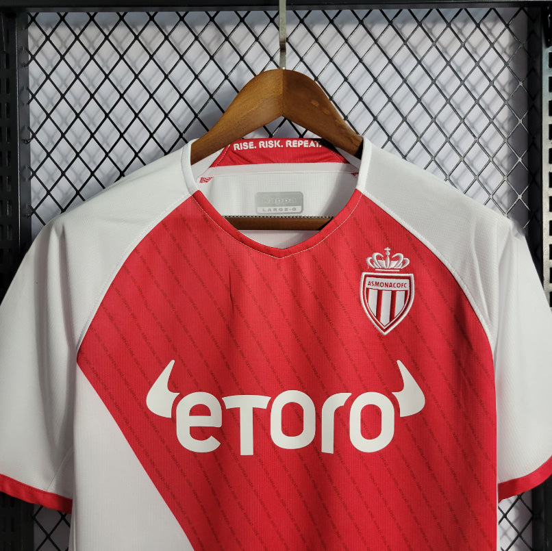 AS Monaco – Maillot Domicile – 2023 – Version Fan