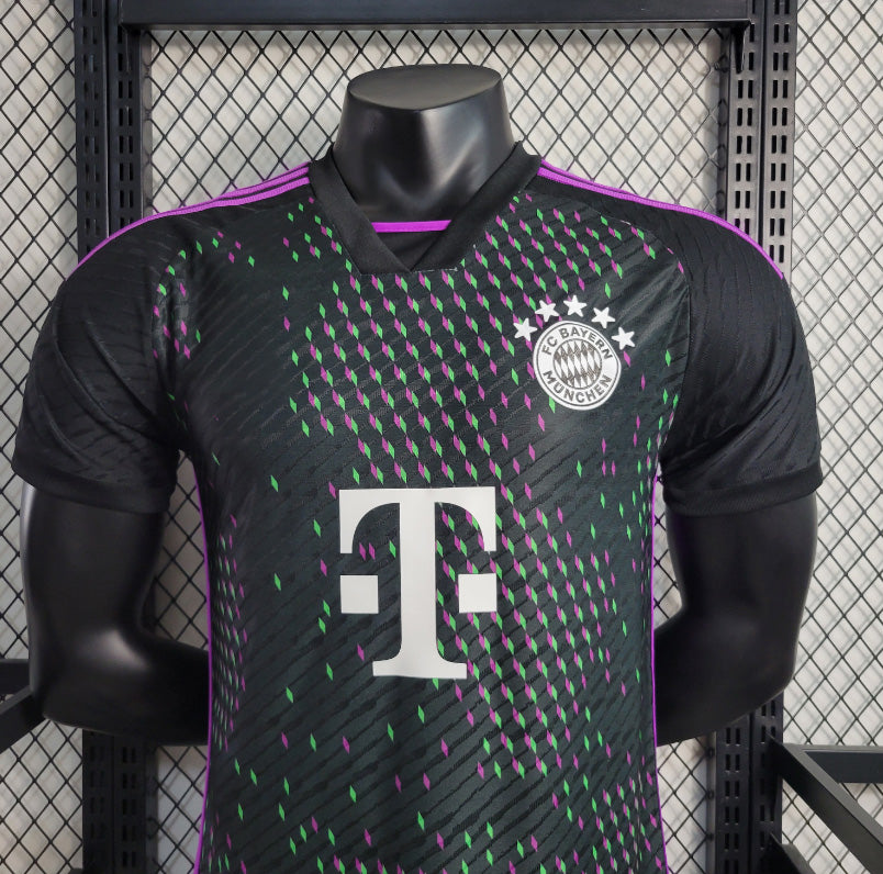 Bayern Munich – Maillot Third Noir – 2024/2025 – Version Player