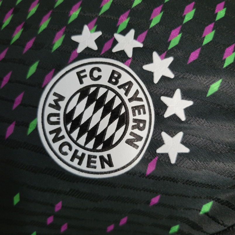 Bayern Munich – Maillot Third Noir – 2024/2025 – Version Player