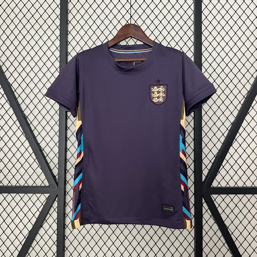 Angleterre – Maillot Extérieur Violet – 2024 – Version Fan