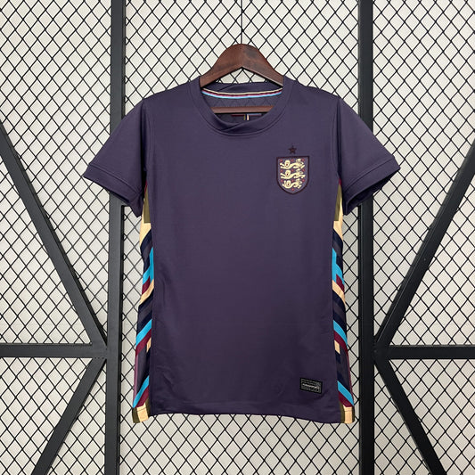Angleterre – Maillot Extérieur Violet – 2024 – Version Fan