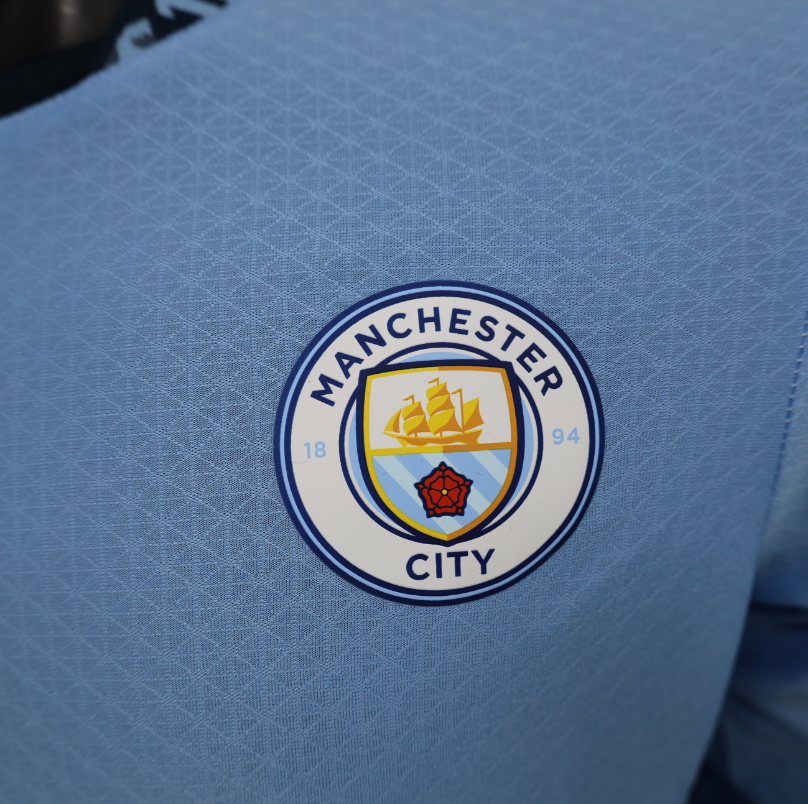 Manchester City – Maillot Domicile Manches Longues – 2024/2025 – Version Player
