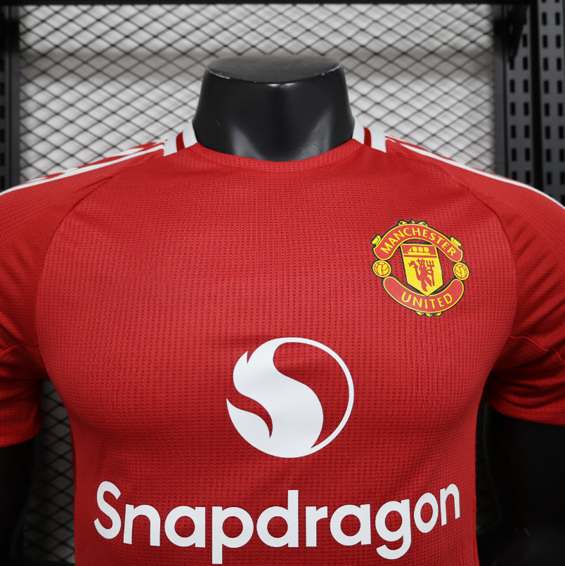 Manchester United – Maillot Domicile – 2024/2025 – Version Player