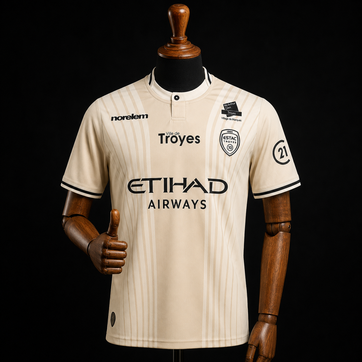 ESTAC Troyes – Maillot Extérieur – 2026/2027 – Version Fan – vue principale