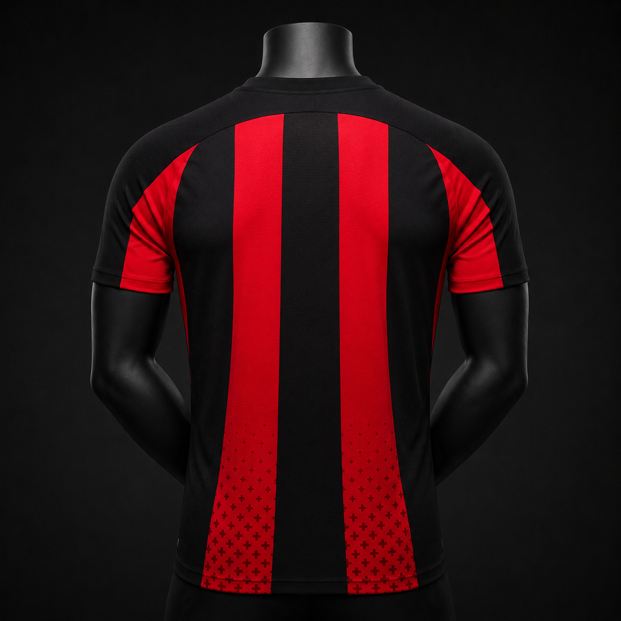 Bayer Leverkusen domicile rouge et noir Player dos