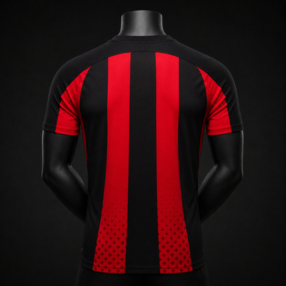 Bayer Leverkusen domicile rouge et noir Player dos