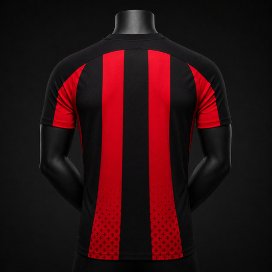 Bayer Leverkusen domicile rouge et noir Player dos