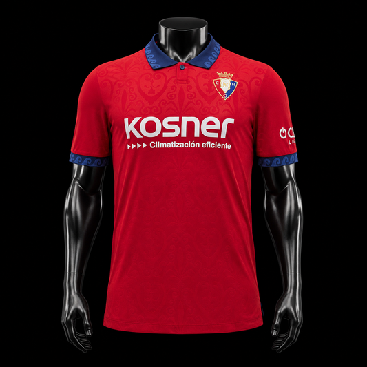 CA Osasuna maillot domicile 2026/2027 version Player vue de face