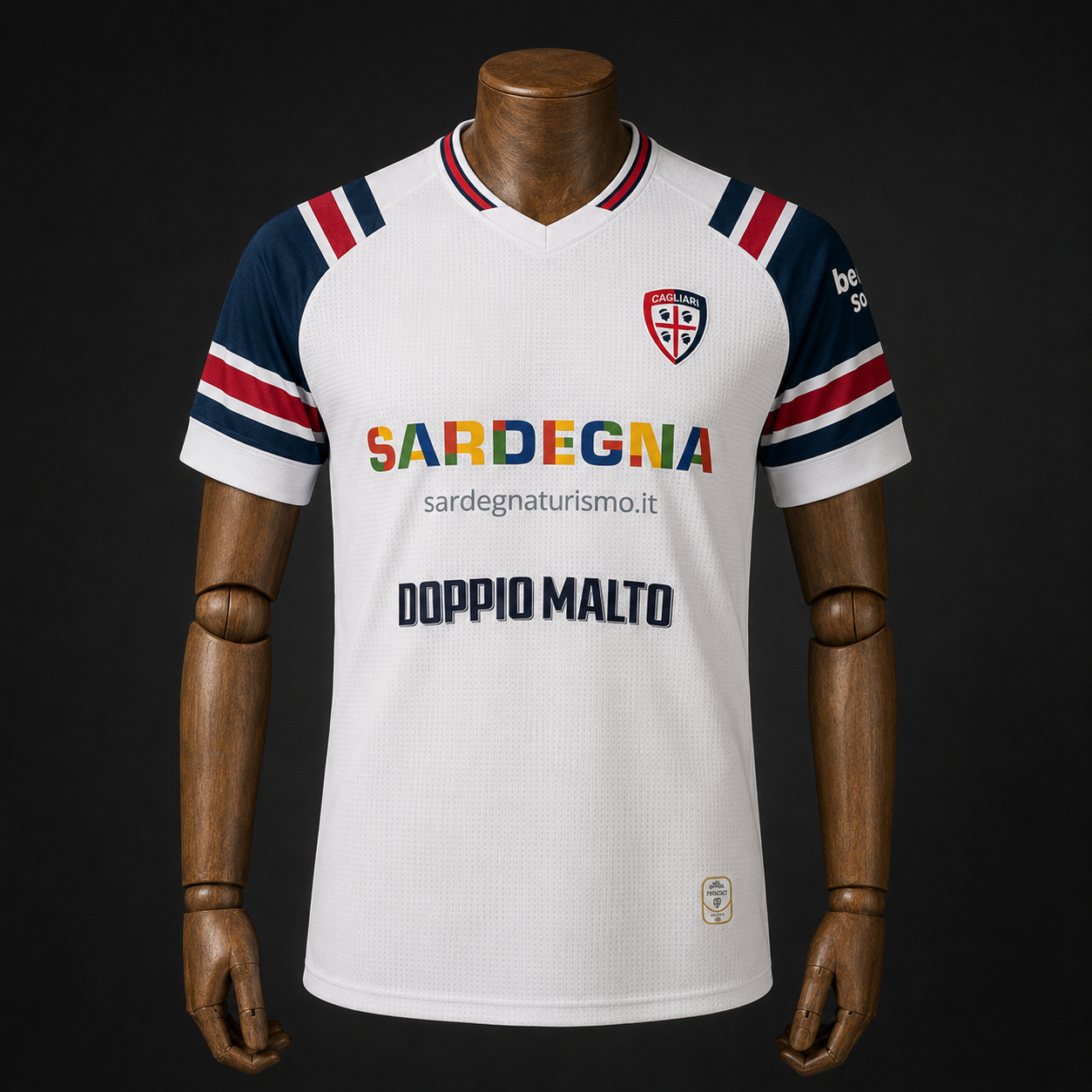 Maillot Cagliari Calcio extérieur 2026/2027 version Fan - face
