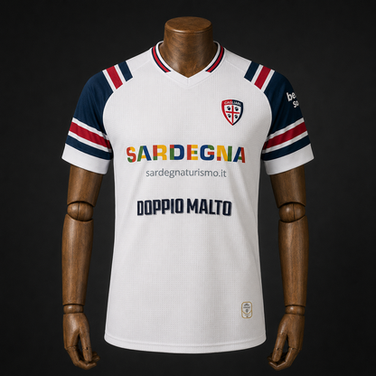Maillot Cagliari Calcio extérieur 2026/2027 version Fan - face