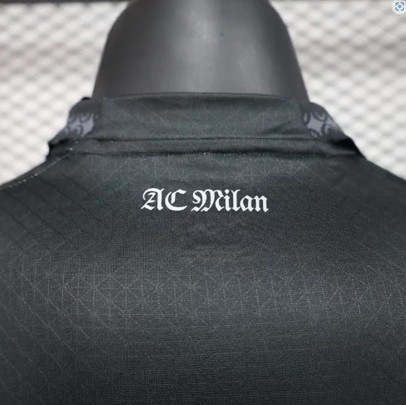 AC Milan – Maillot Concept Premium Noir – 2023/2024 – Version Fan