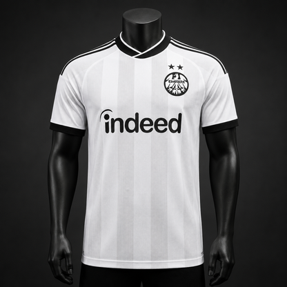 Eintracht Francfort maillot extérieur blanc Player face
