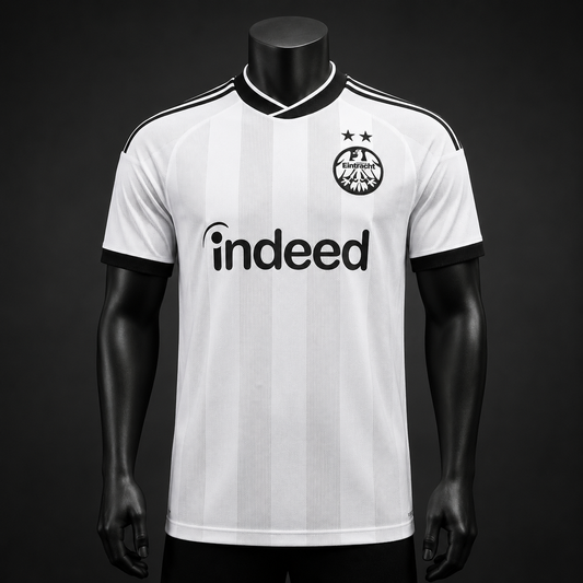 Eintracht Francfort maillot extérieur blanc Player face