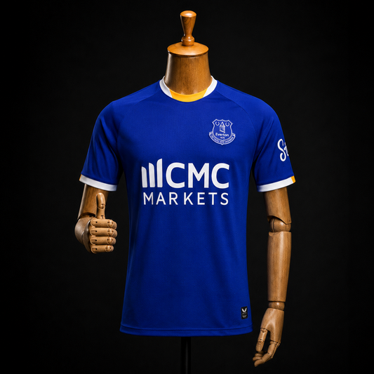 Everton maillot domicile 2026/2027 version Fan vue de face