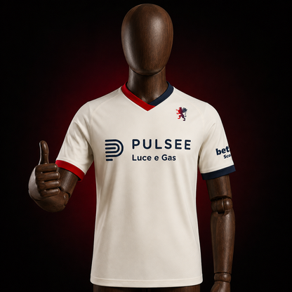 Maillot Genoa CFC extérieur 2026 2027 Fan face