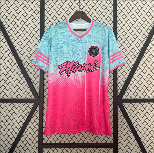 Inter Miami – Maillot Concept Dégradé Bleu et Rose – 2024/2025 – Version Fan