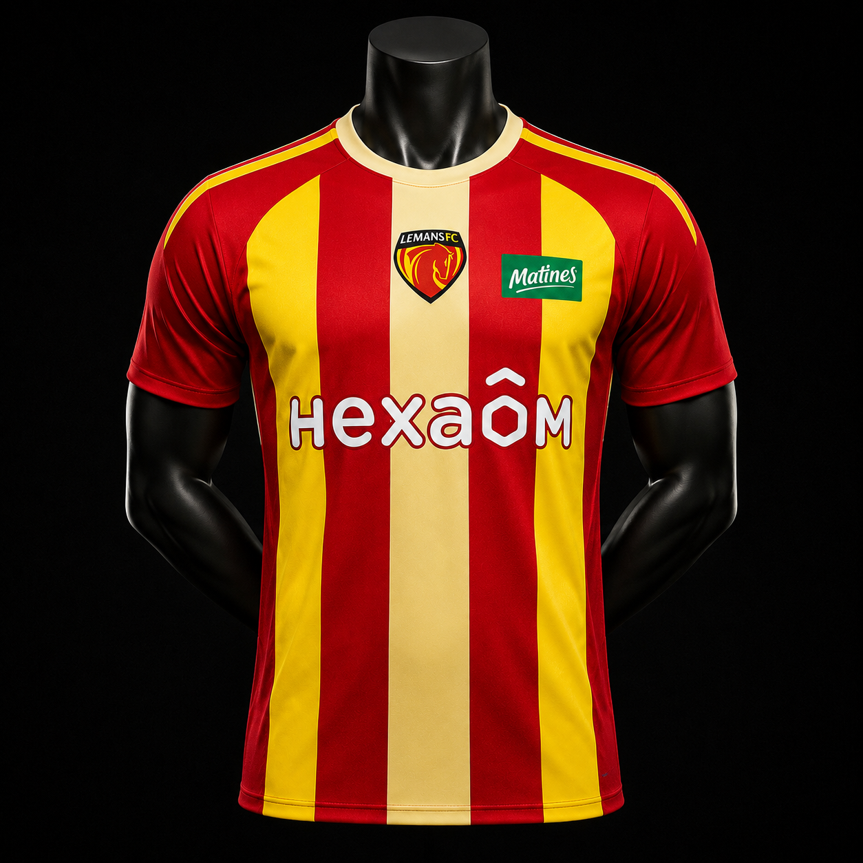 Le Mans FC maillot domicile 2026/2027 version Player vue de face