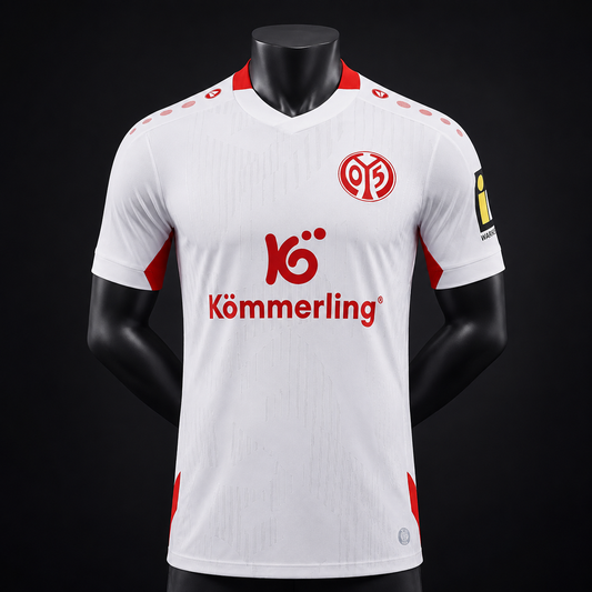 Mainz 05 maillot blanc Player face