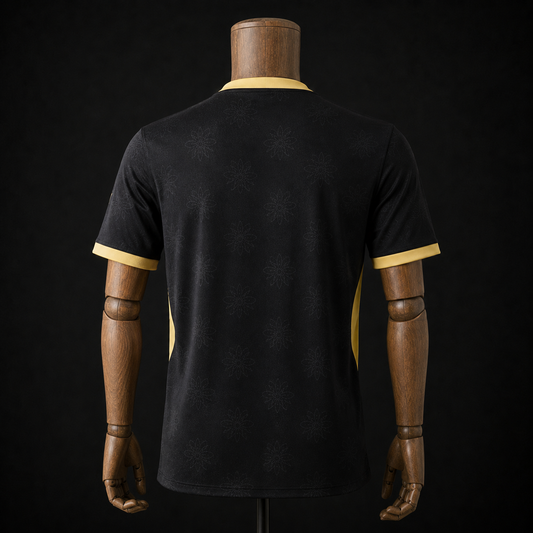 Manchester City maillot Third noir et or 2026/2027 version Fan vue de dos