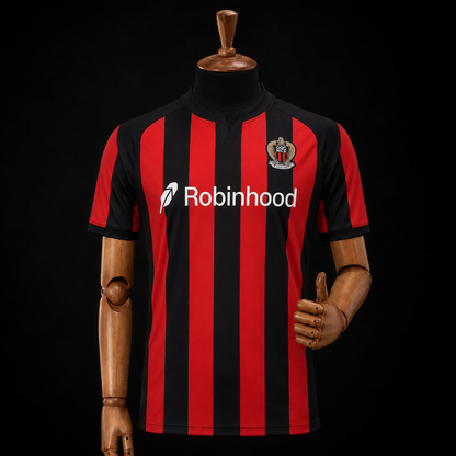 OGC Nice maillot domicile 2026/2027 version Fan vue de face