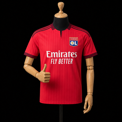Olympique Lyonnais maillot extérieur 2026/2027 version Fan vue de face