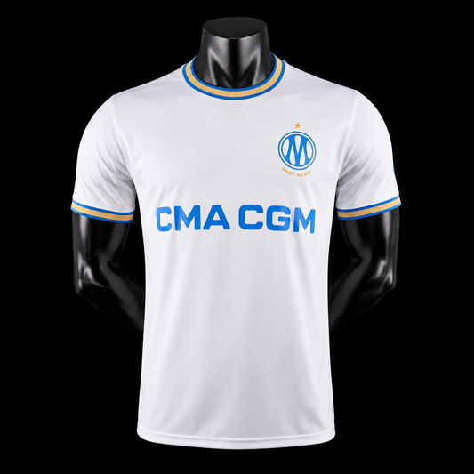 Olympique de Marseille maillot domicile 2026/2027 version Player vue de face